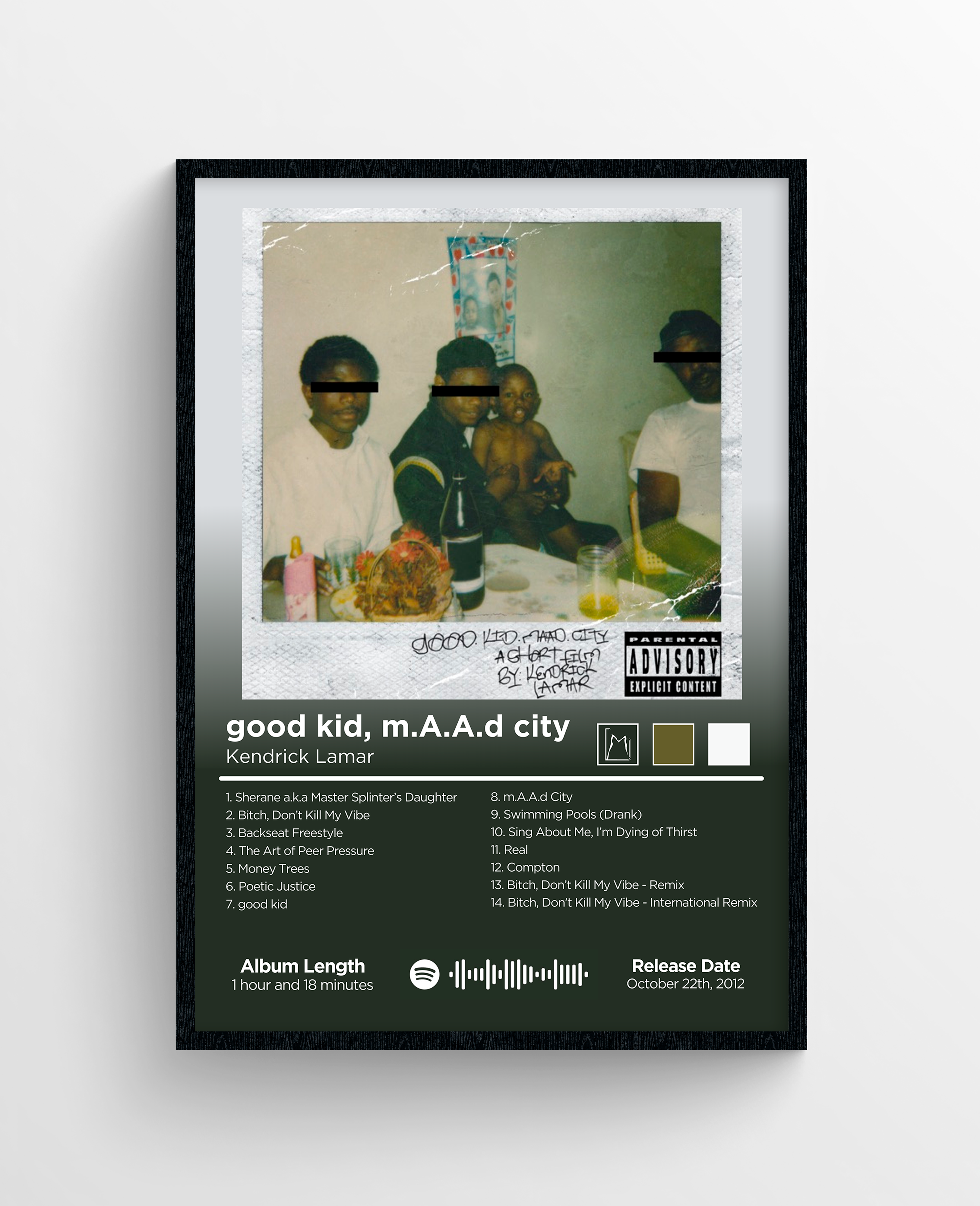 good kid, m.A.A.d city (Kendrick Lamar)