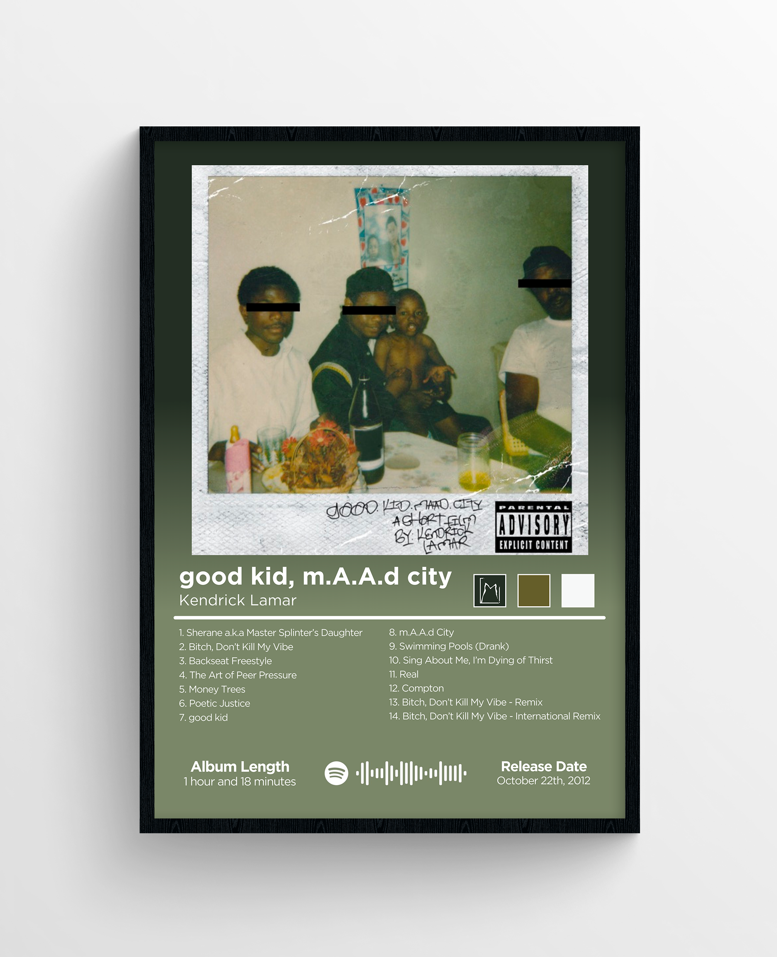 good kid, m.A.A.d city (Kendrick Lamar)